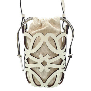 LOEWE Anagram Cutout Pocket Shoulder Bag